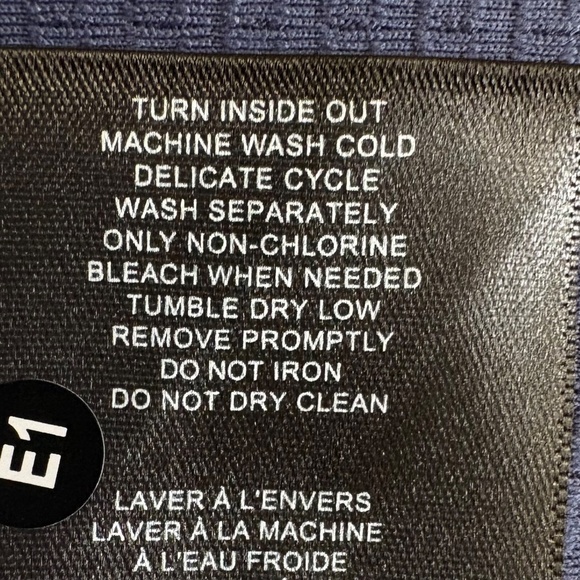 Bench Urbanwear Full Zip Jacket, Moisture Wicking, Blue, Large, NWT - Picture 14 of 14